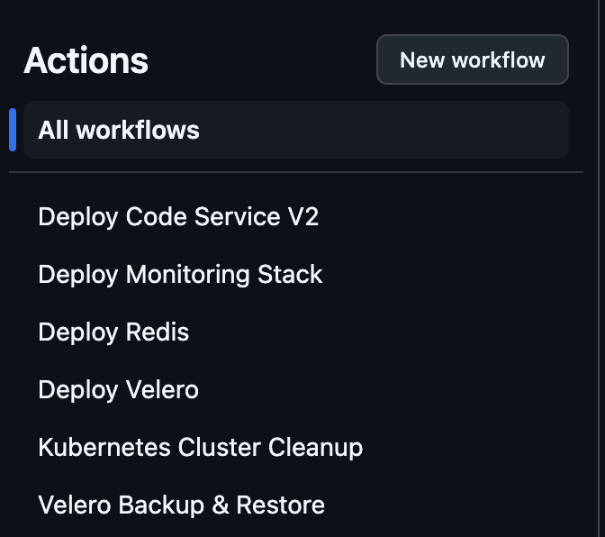 infrastructure-github-actions