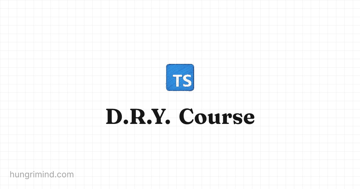 D.R.Y. course
