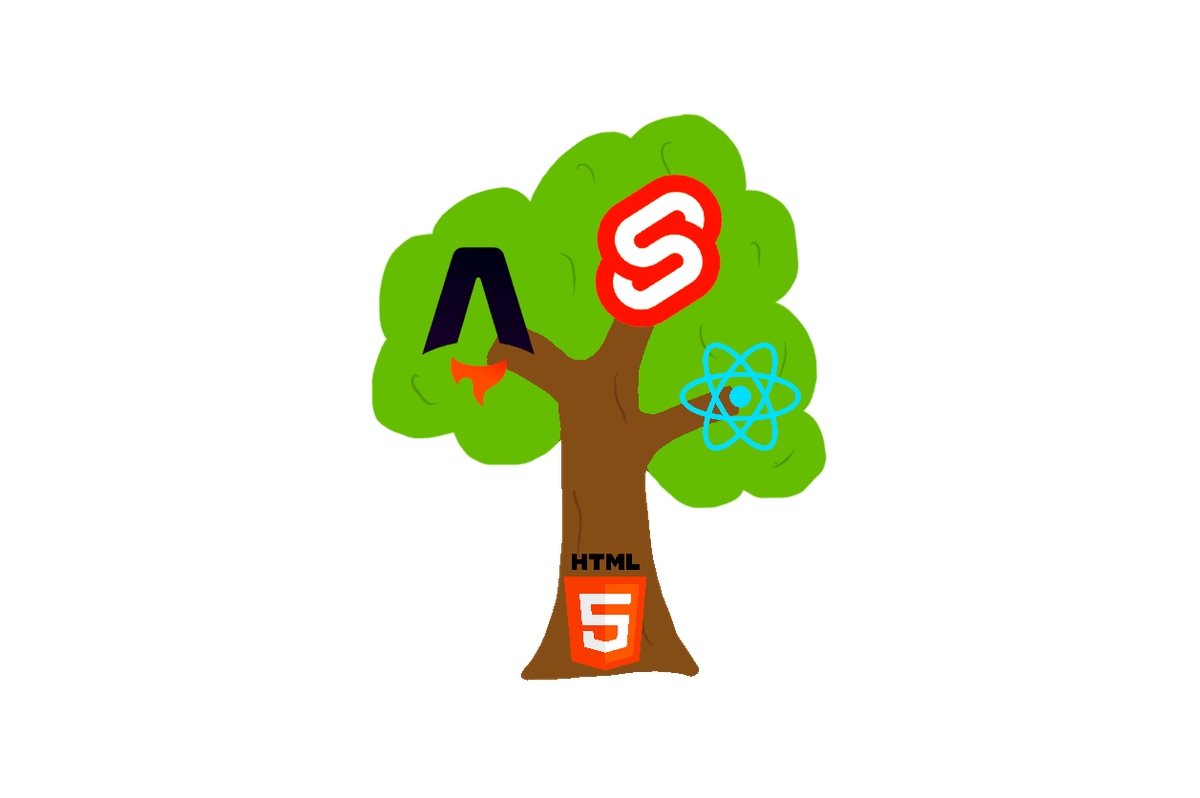 HTML at the base of tree