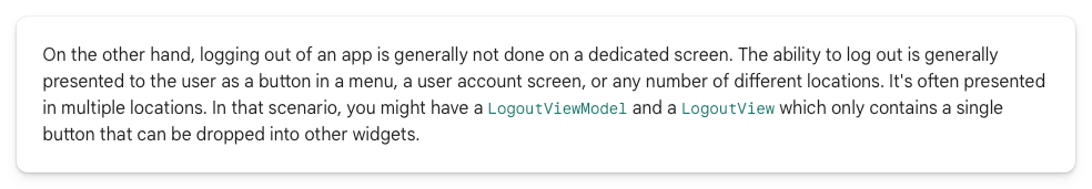 Diagram highlighting the gap in Flutter's MVVM regarding app-wide state management
