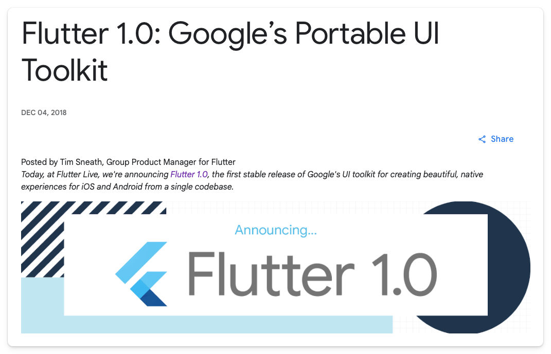 Flutter documentation showing mixed community reactions to the new architecture guidelines
