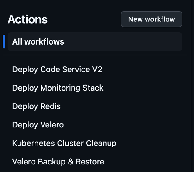 infrastructure-github-actions