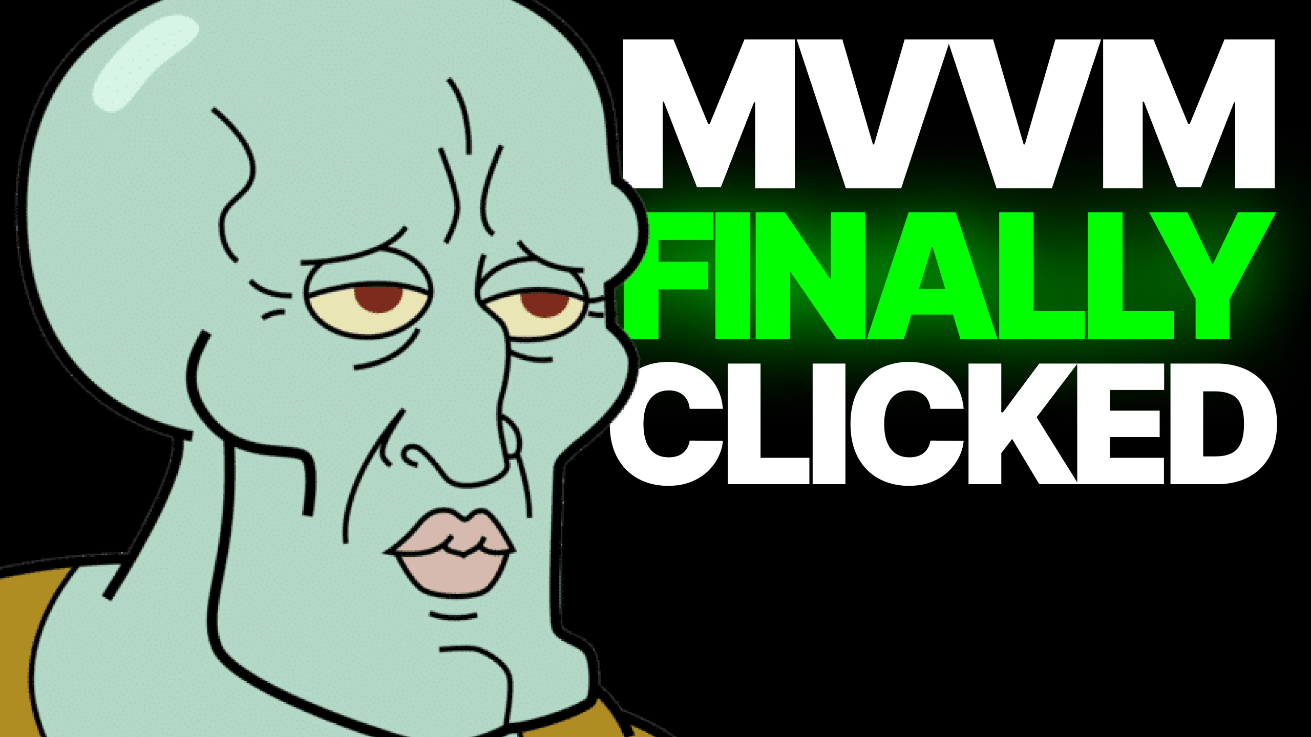 MVVM is easy